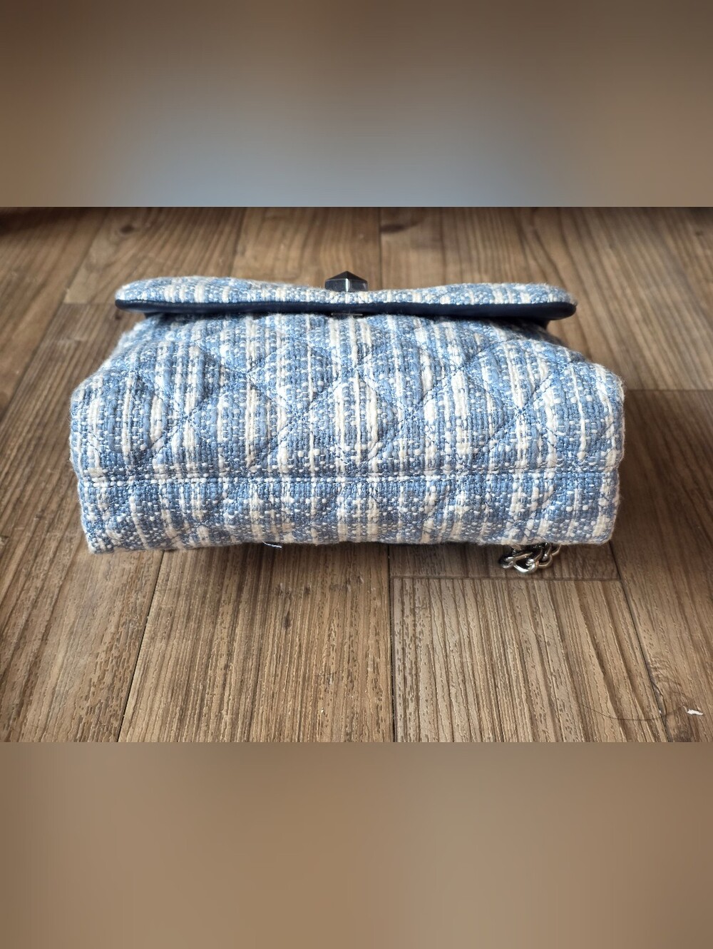 Kate Spade Natalia Denim Tweed Flap Bag - Picture 5 of 10